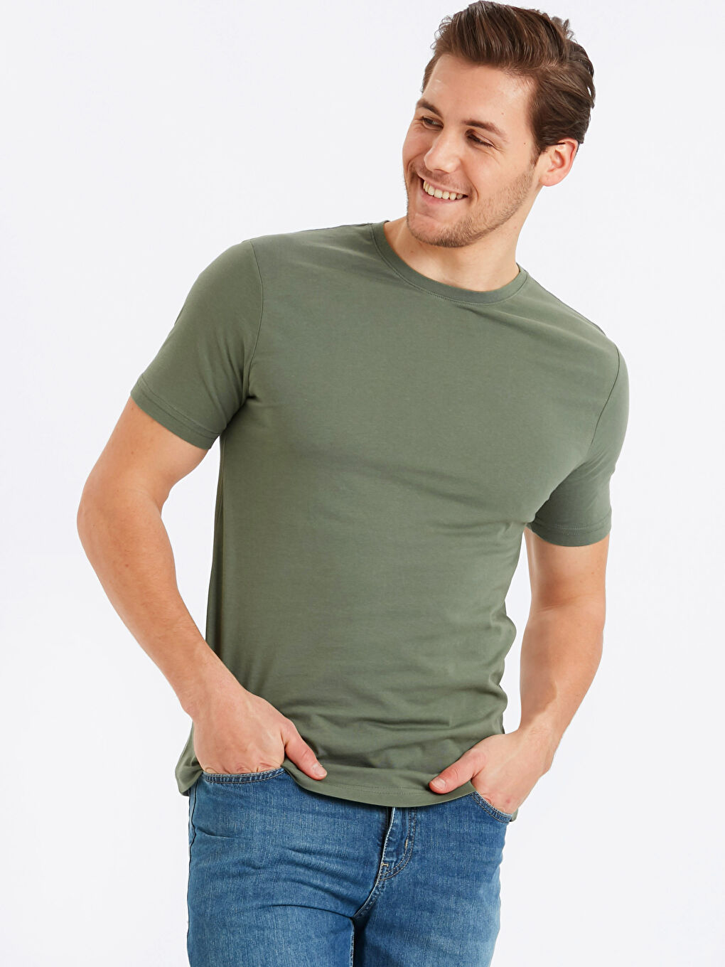 Açık Haki Tişört