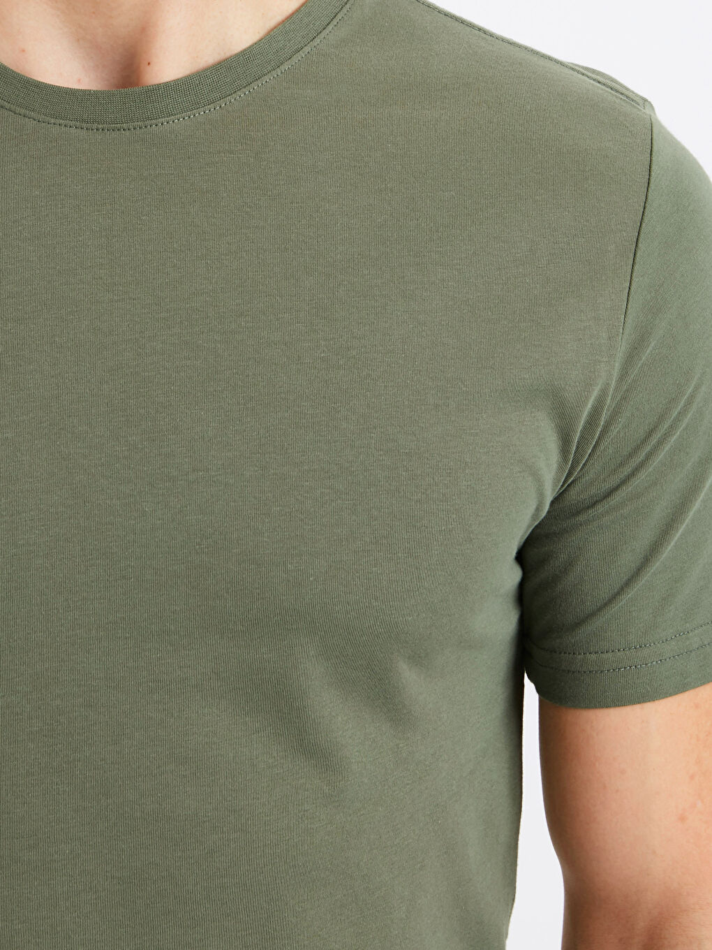 Açık Haki Tişört-3