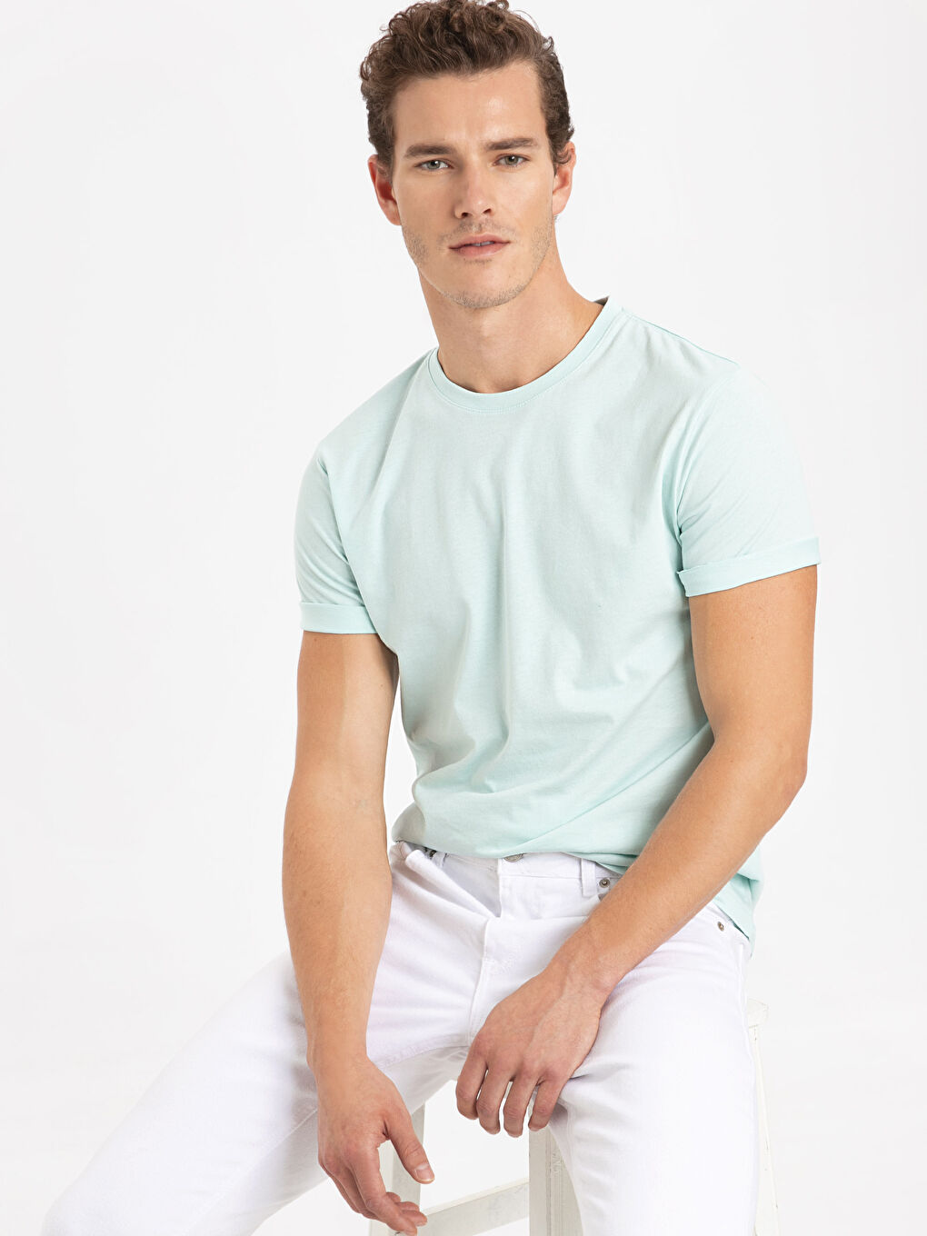 Turkuaz Su Mavisi Tişört