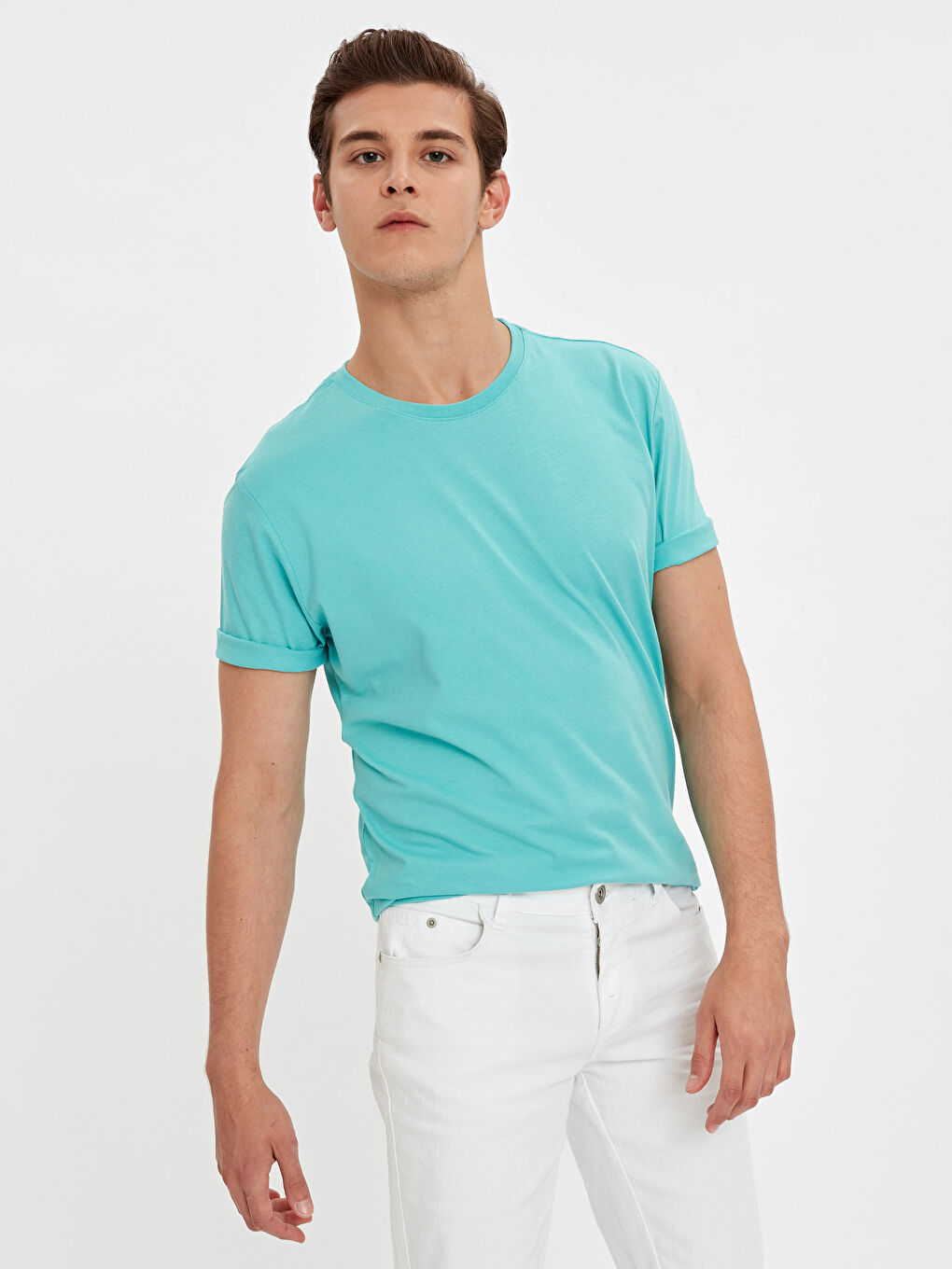 Turkuaz Suyeşili Tişört