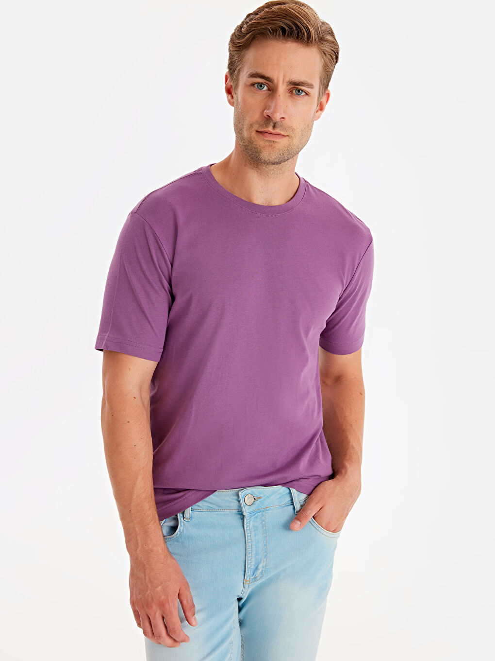 T-shirt VIOLET Homme