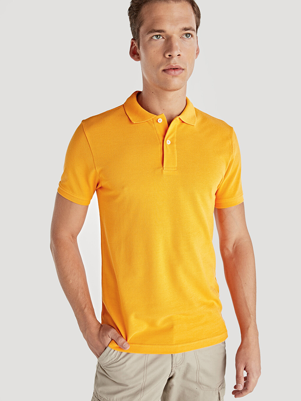 Man Orange T-Shirt