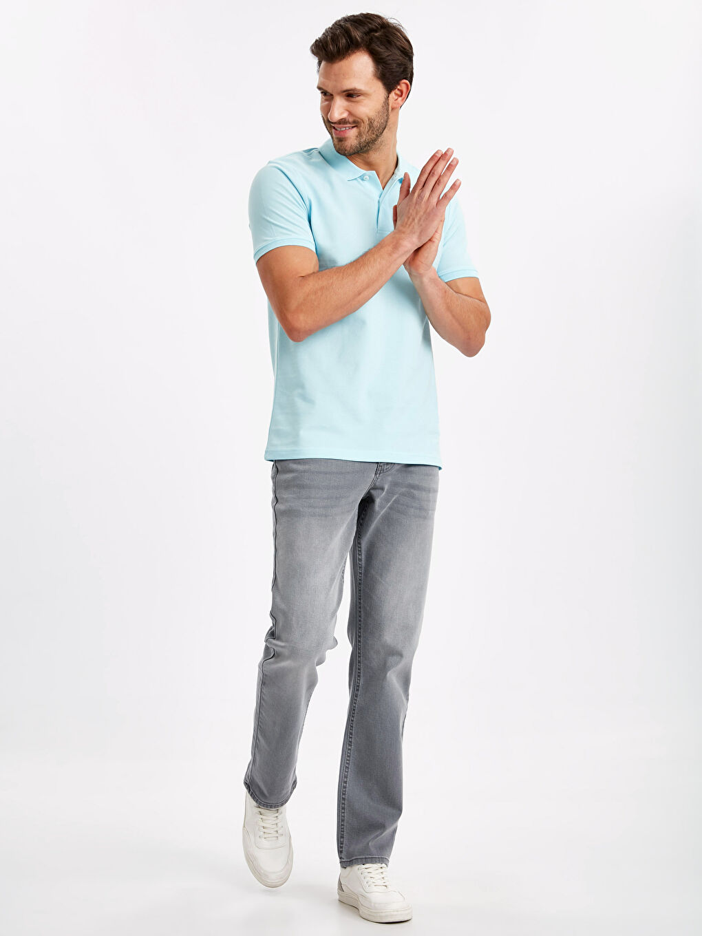 Футболка Поло з коротким рукавом з піке для чоловіків-2