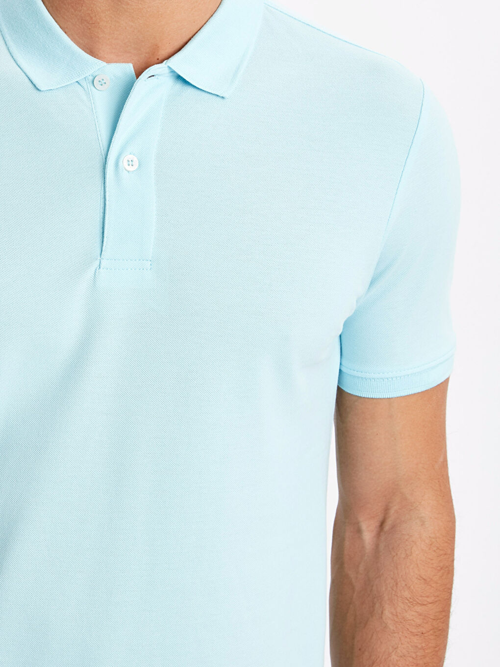Футболка Поло з коротким рукавом з піке для чоловіків-3