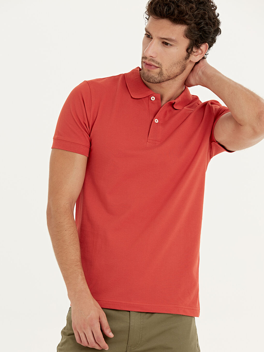 Turuncu Pike Erkek Tişört