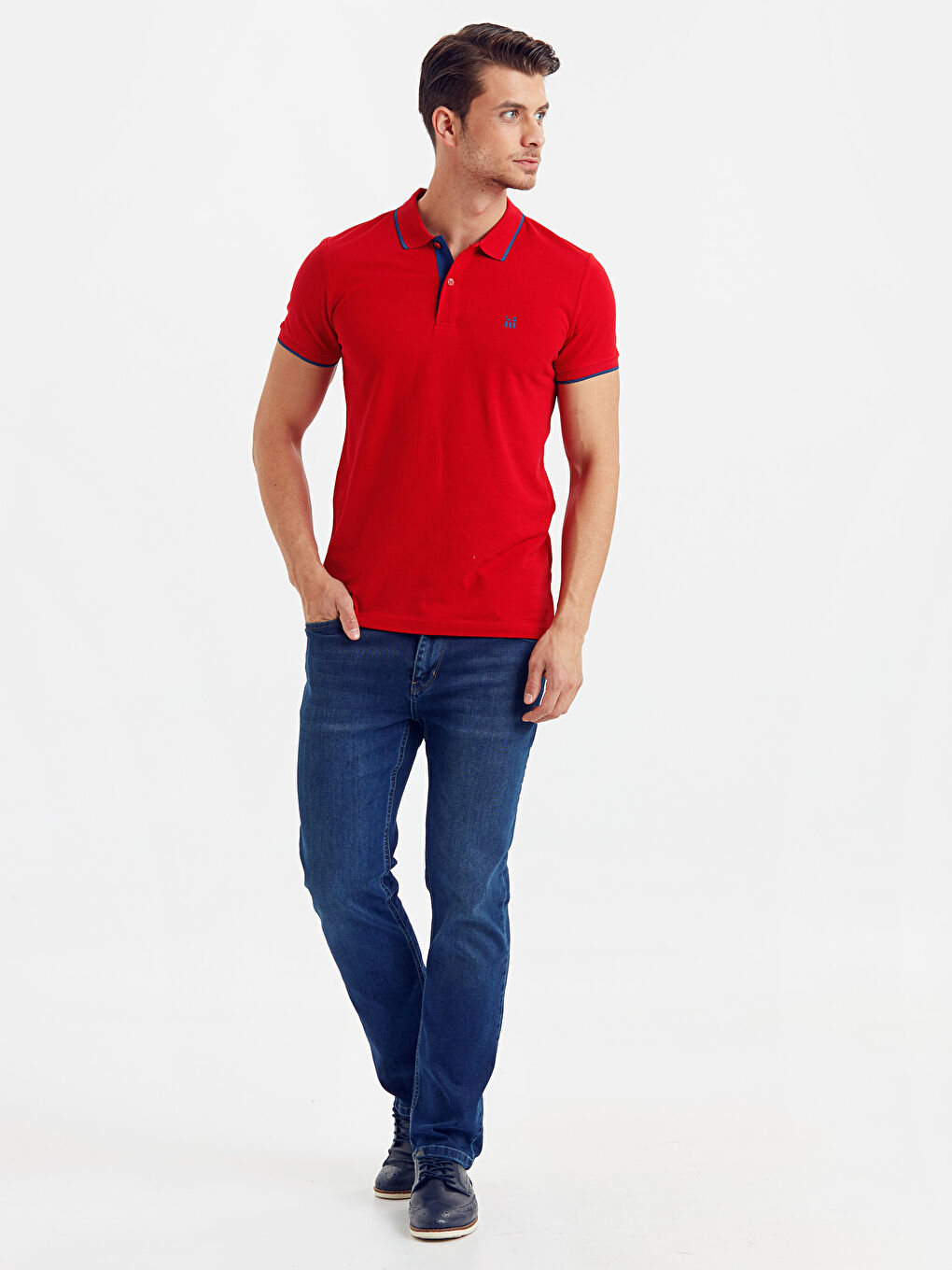 Чоловік ЧЕРВОНИЙ Футболка-2