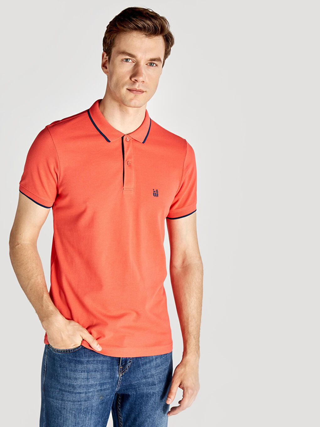 T-shirt ROUGE Homme-1