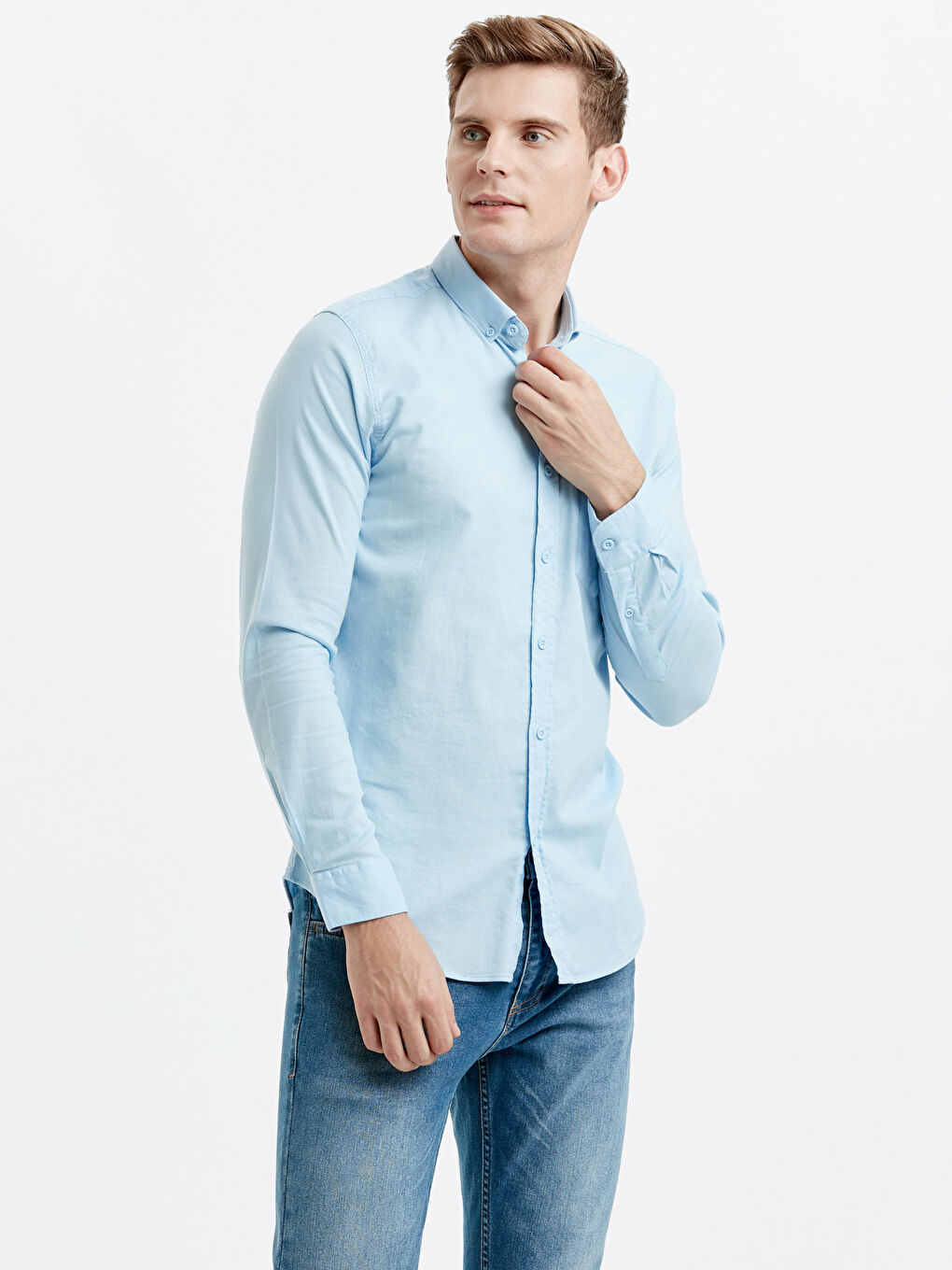 Man BLUE Shirt