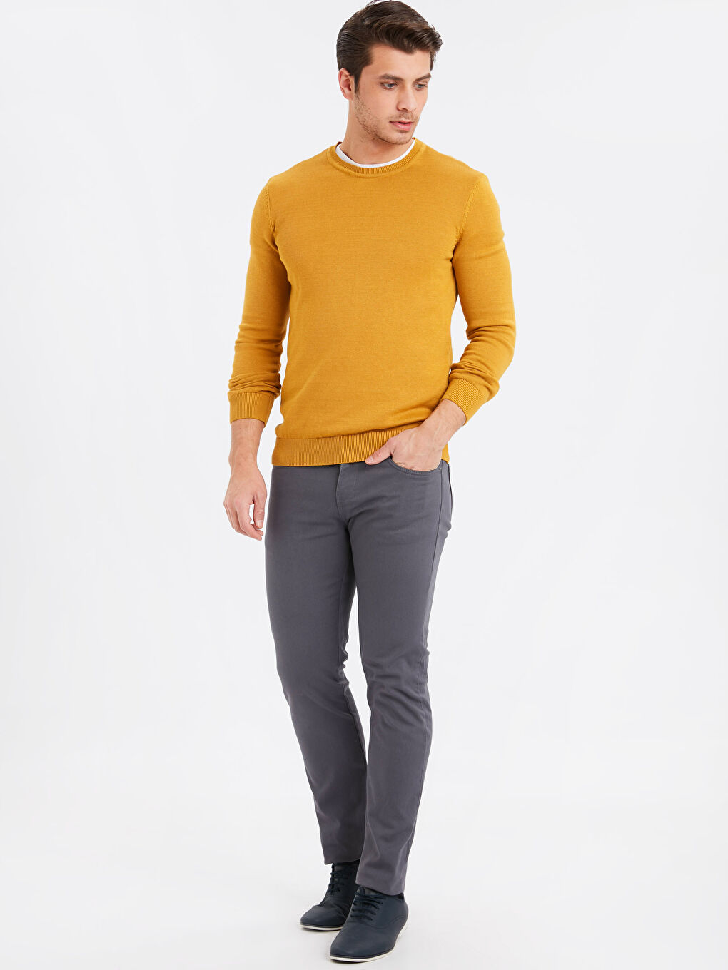 سروال رمادى رجال