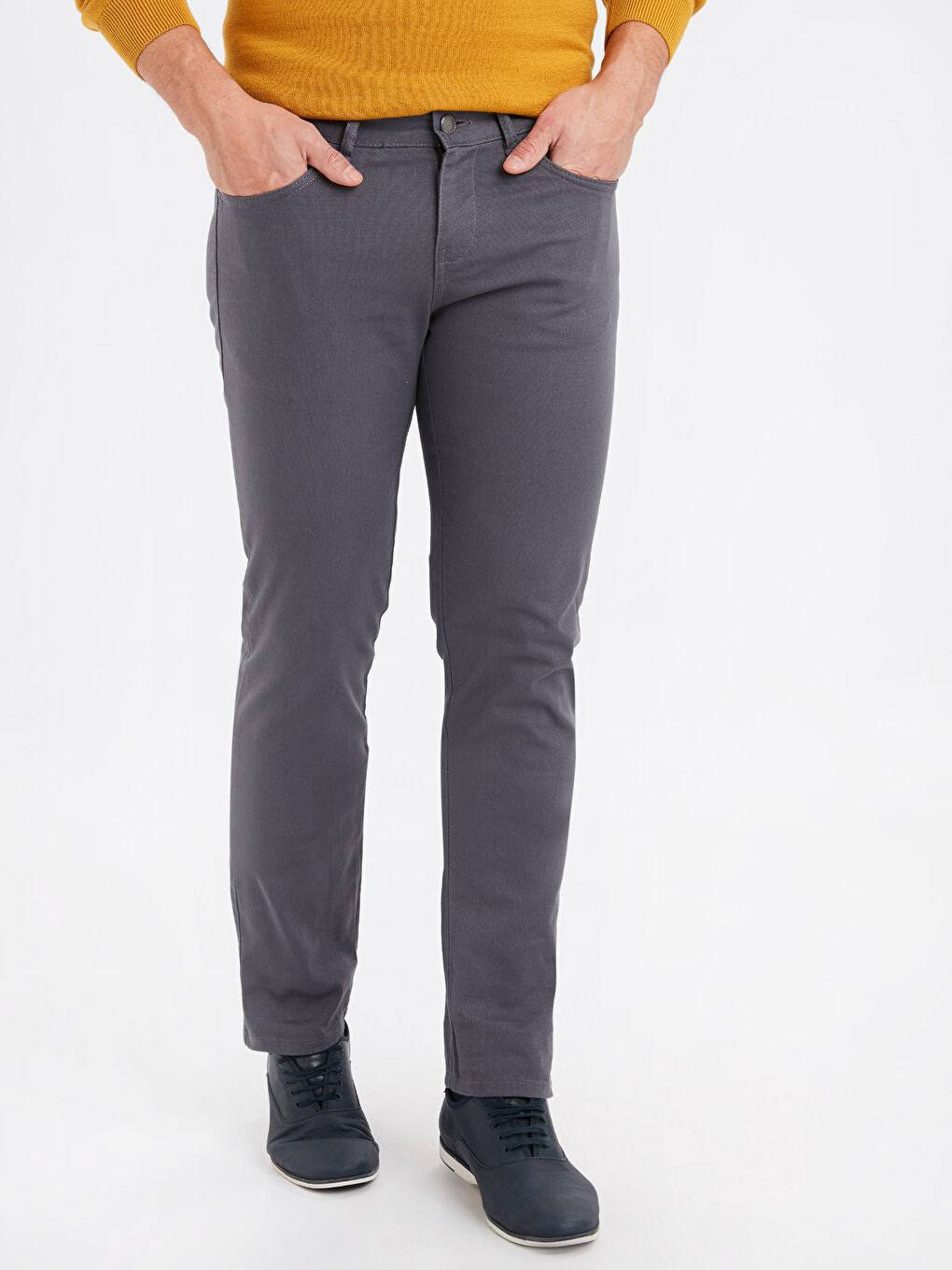 سروال رمادى رجال-1