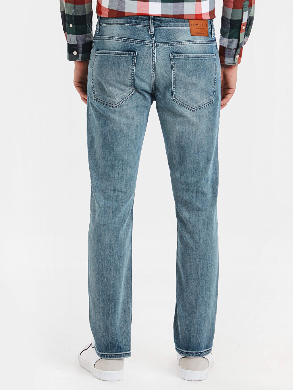 Yeşil Rodeo Jean Pantolon-2