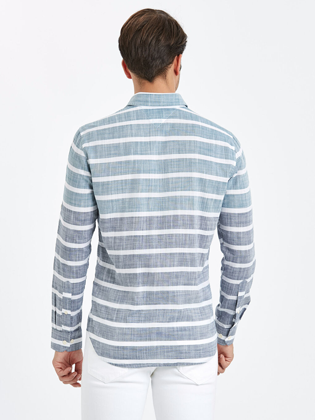 Yeşil Çizgili Gömlek-1