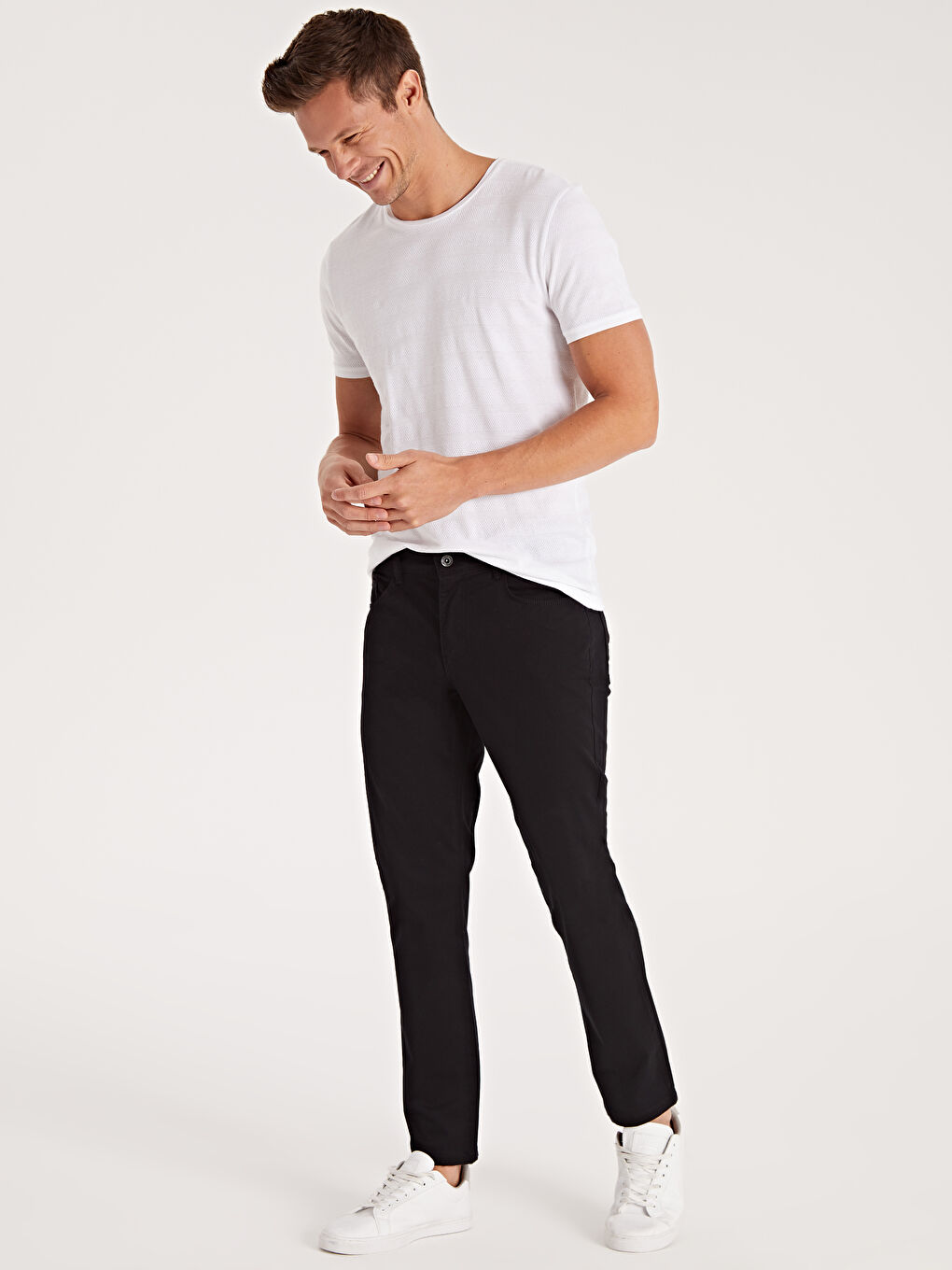 Pantalon NOIR Homme