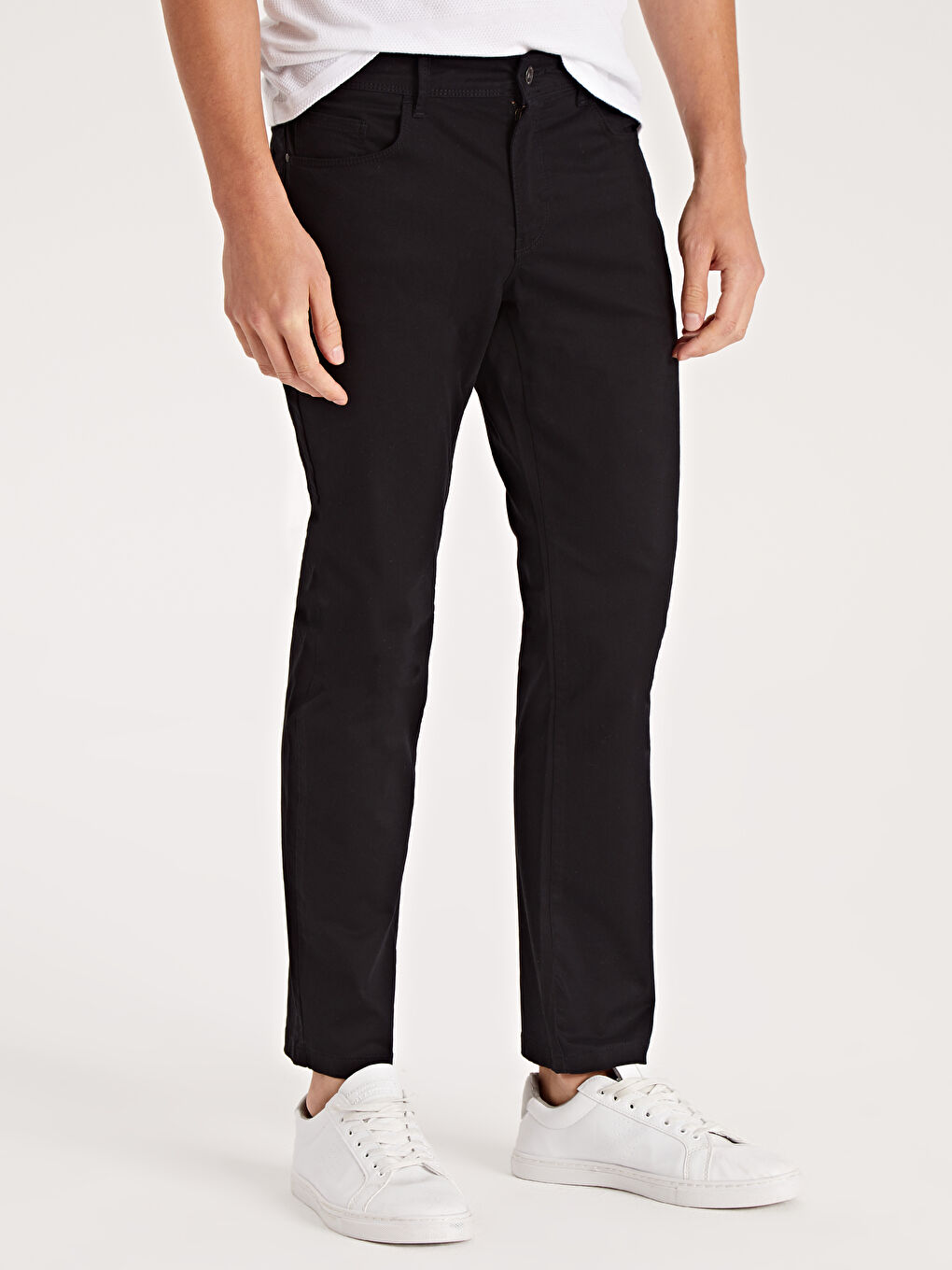 Pantalon NOIR Homme-1