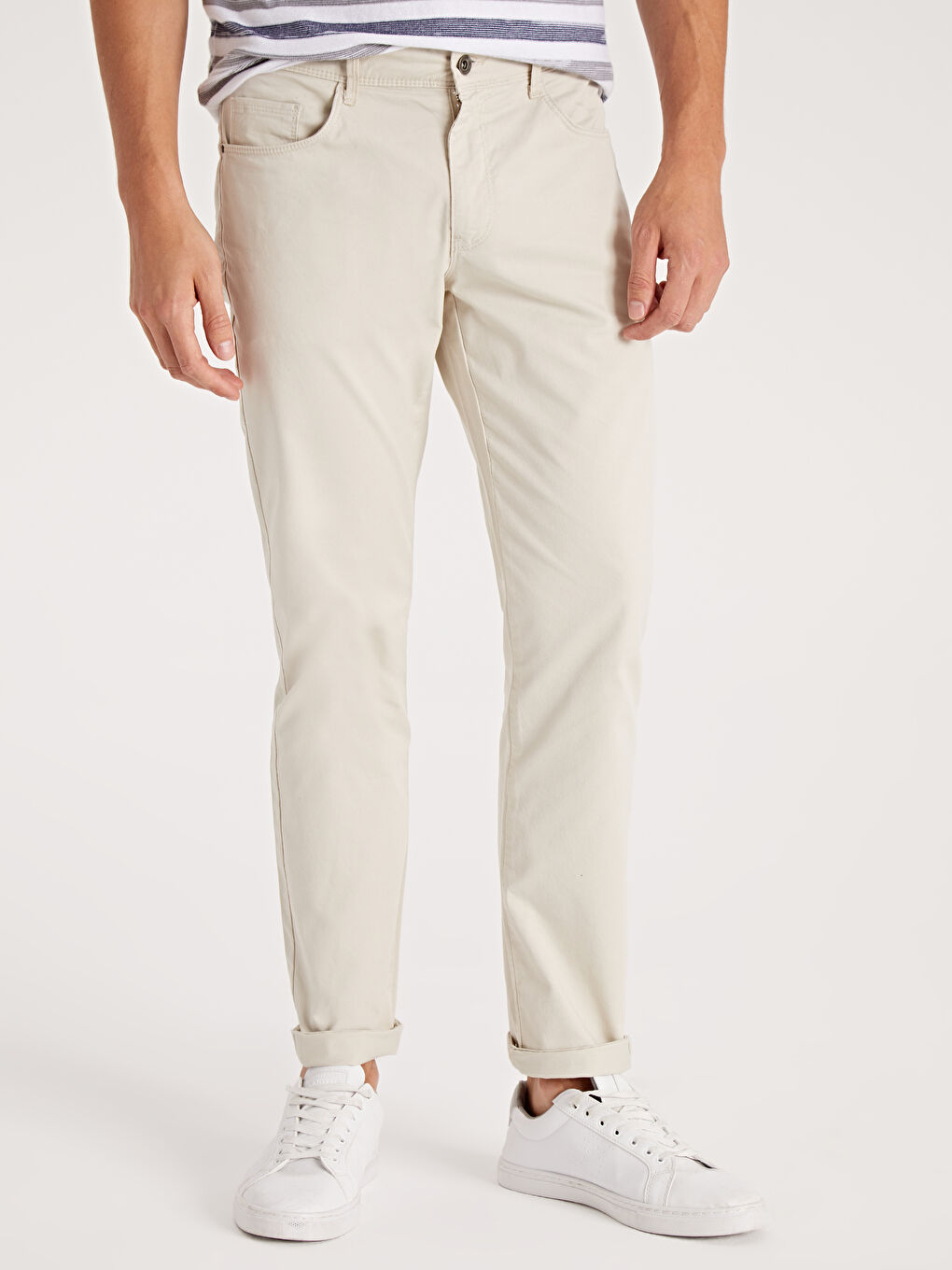 Açık Bej Pantolon-1