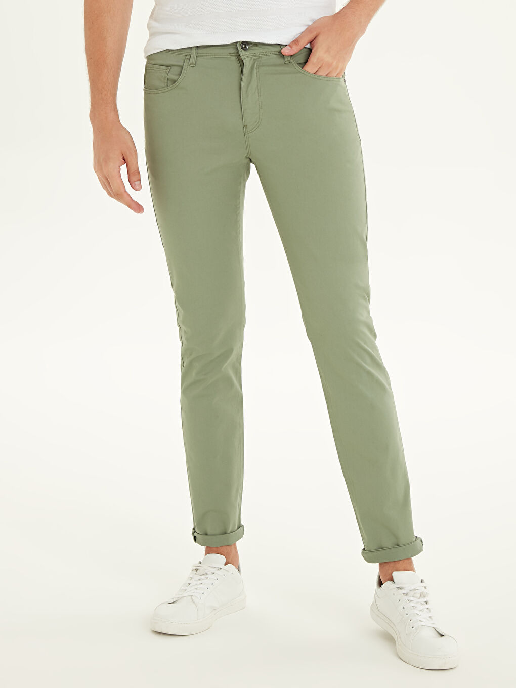 بنطلون أخضر رجل-1