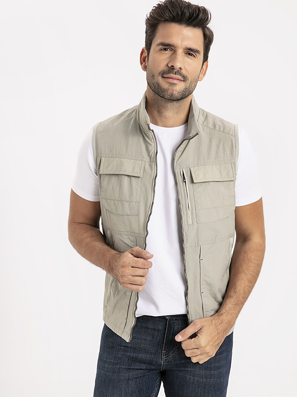 Man GREY Waistcoat