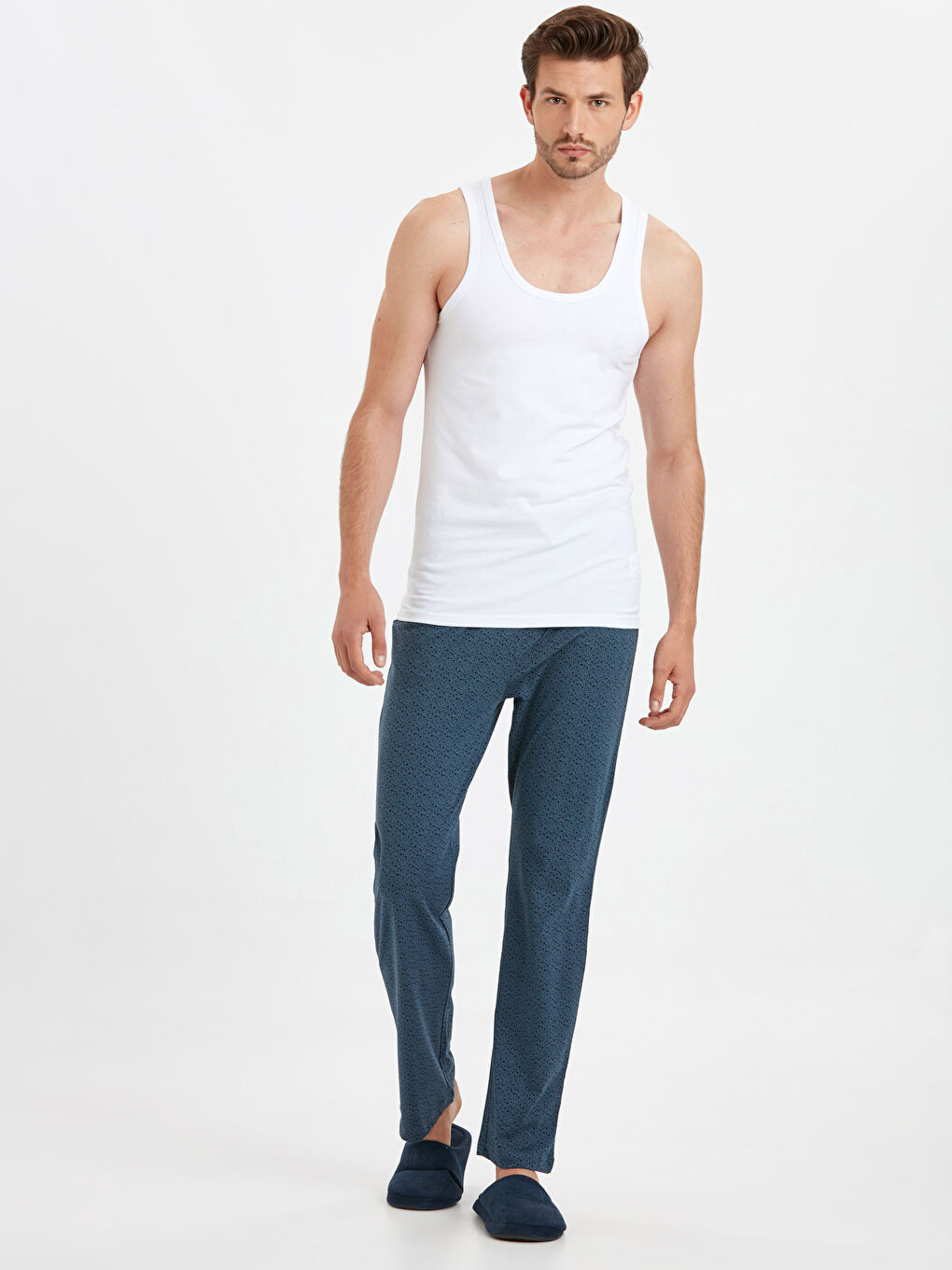 Canlı Beyaz İç Giyim Atlet-2