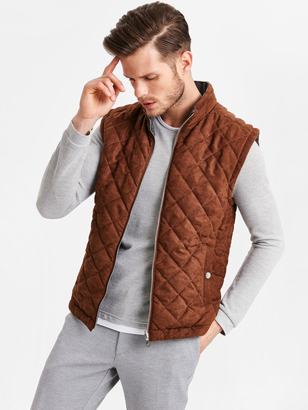 LCW Vision Mann BEIGE Weste -9S2620Z8-JJL
