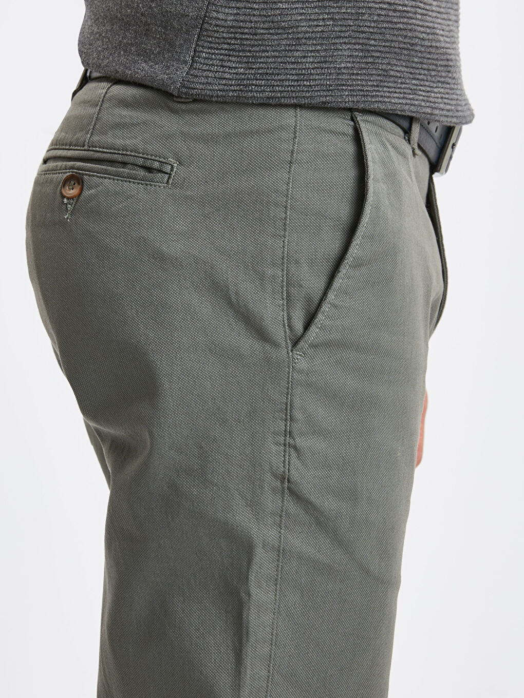 Чоловік СІРИЙ Штани-3