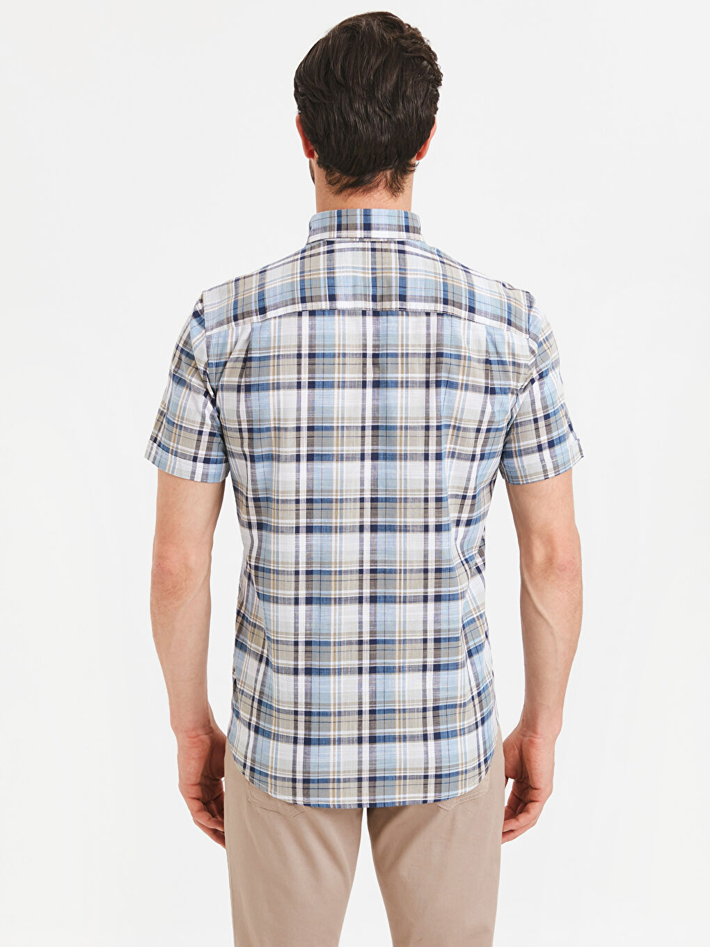 Чоловік БЕЖЕВИЙ Сорочка-1