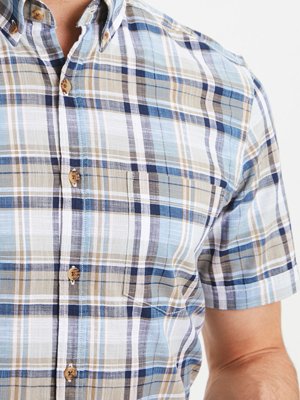 Чоловік БЕЖЕВИЙ Сорочка-3