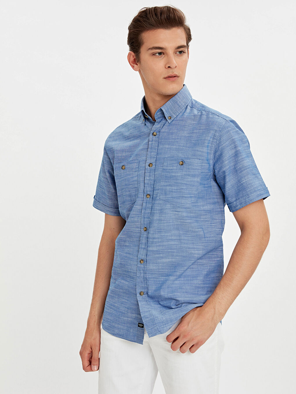 Man BLUE Shirt-3