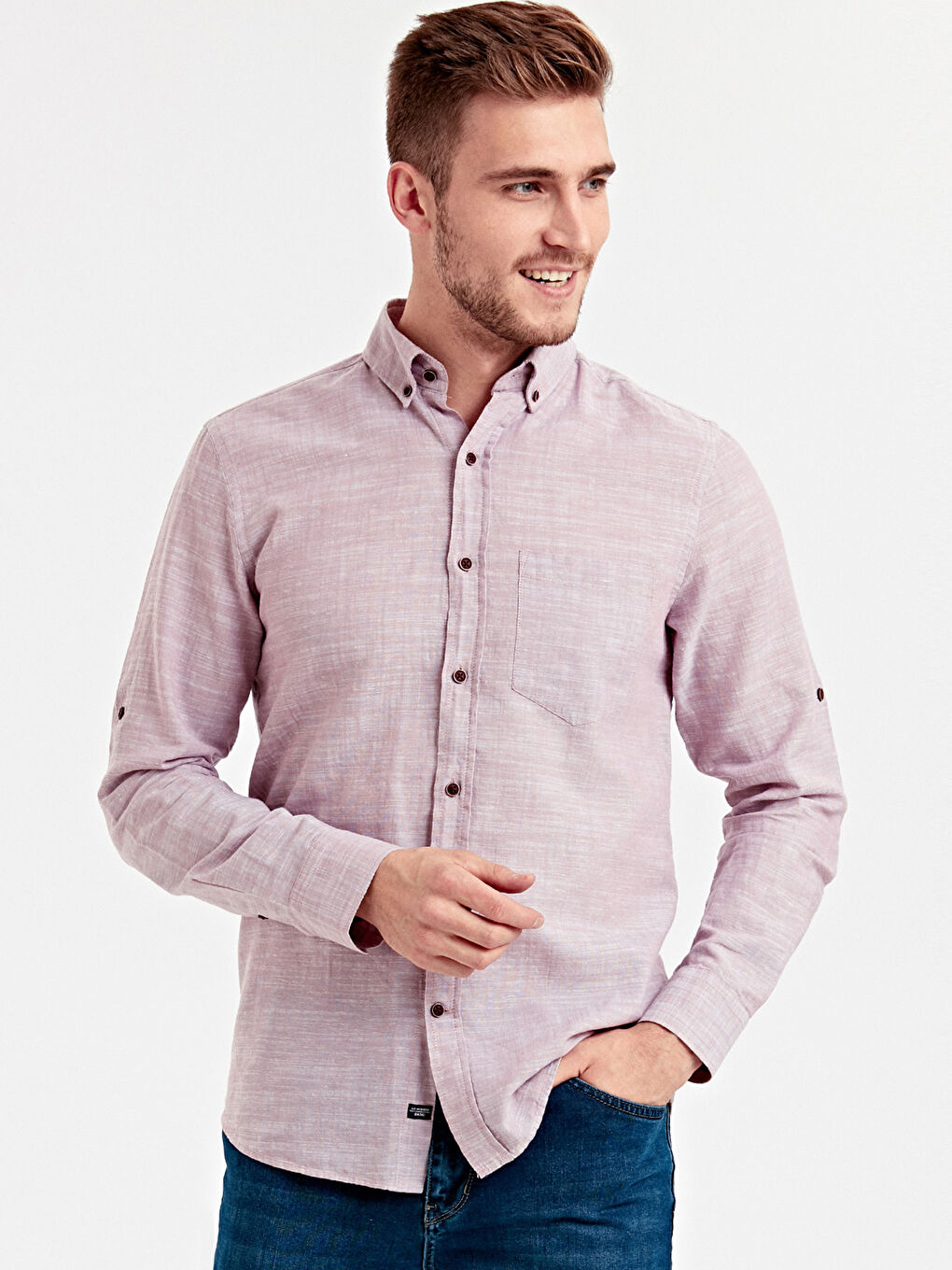 Man PINK Shirt