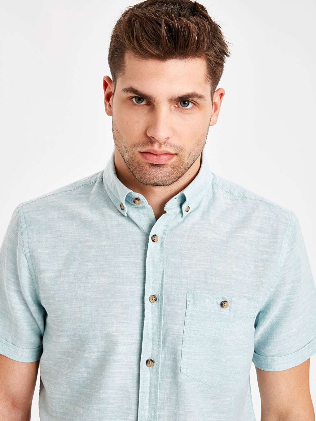 Man TURQUOISE Shirt-3