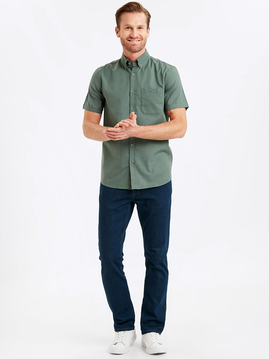 Man GREEN Shirt-2