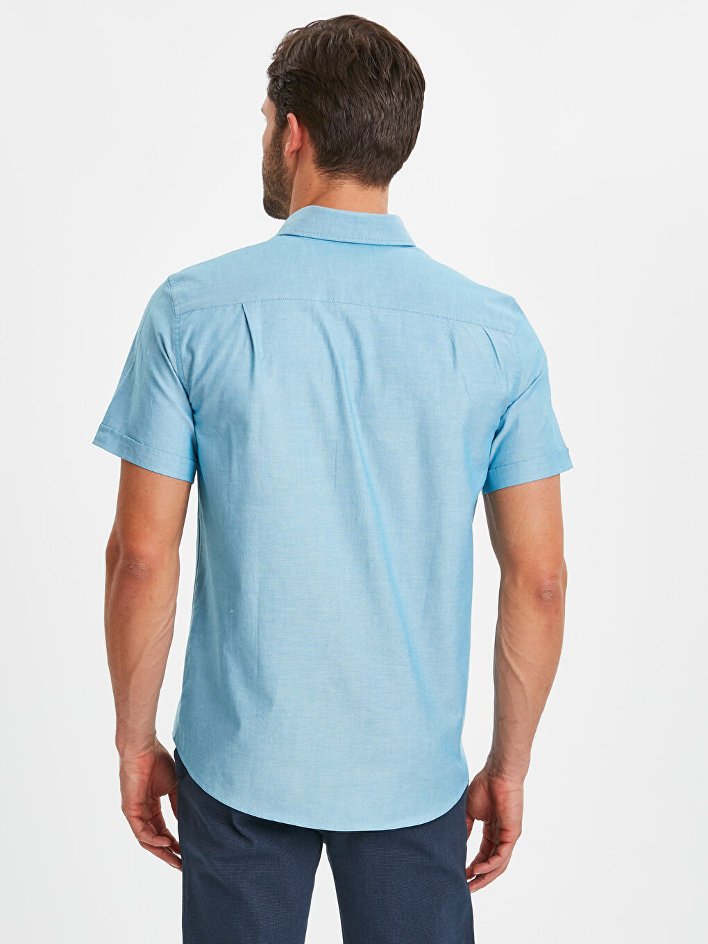 Muška košulja kratkih rukava - Ravan kroj-1