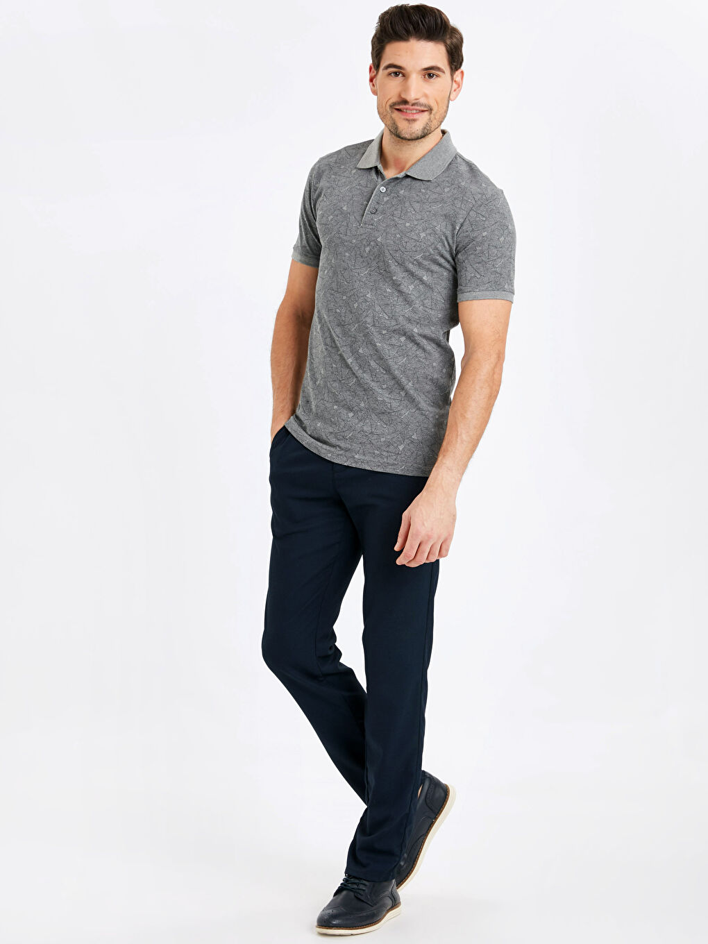 Man GREY T-Shirt-2