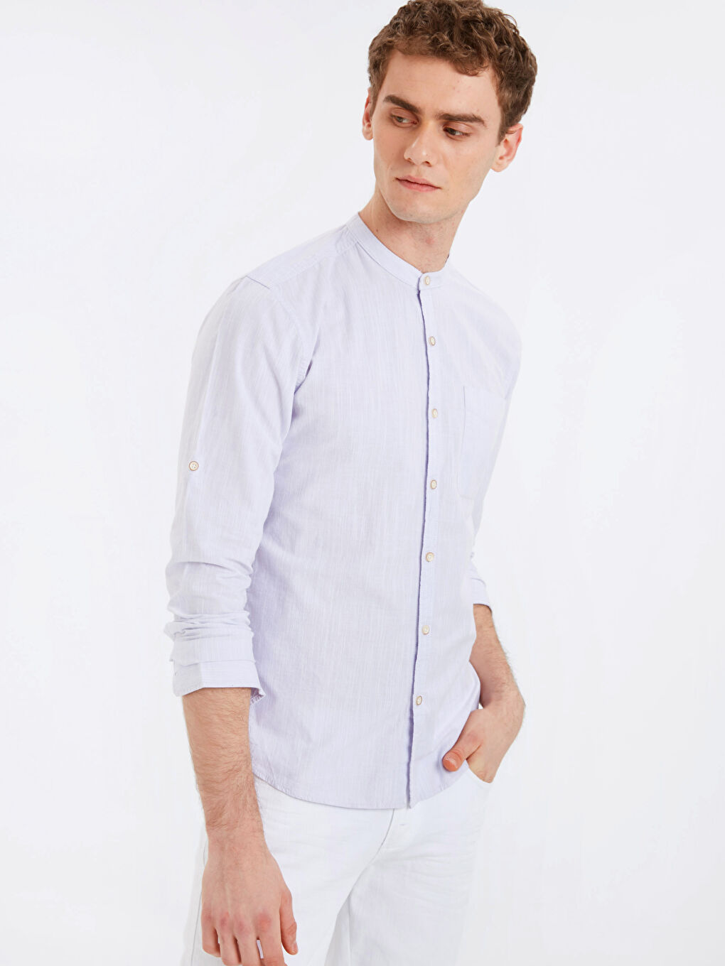 LILA Košulja Muškarac