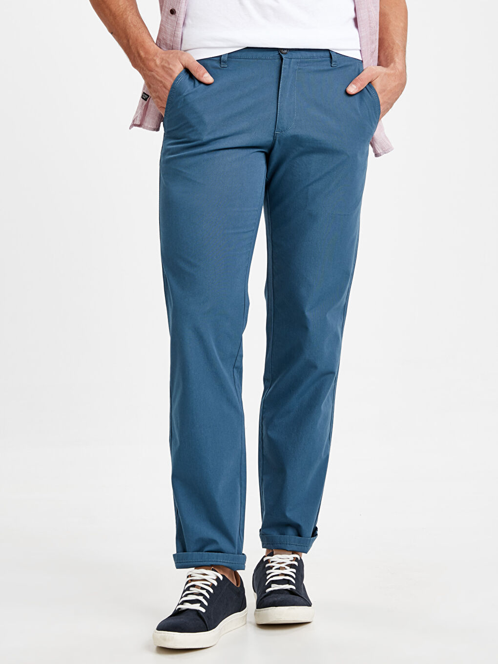 پانتۆڵی چینۆ فیتی ئاسایی بۆ پیاوان-1