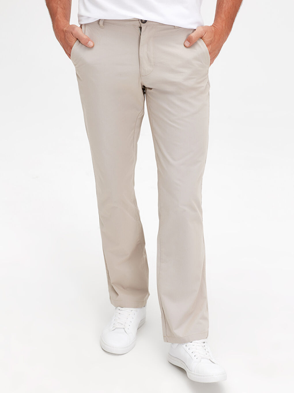 Pantaloni Chino Normal Fit pentru Bărbați-2
