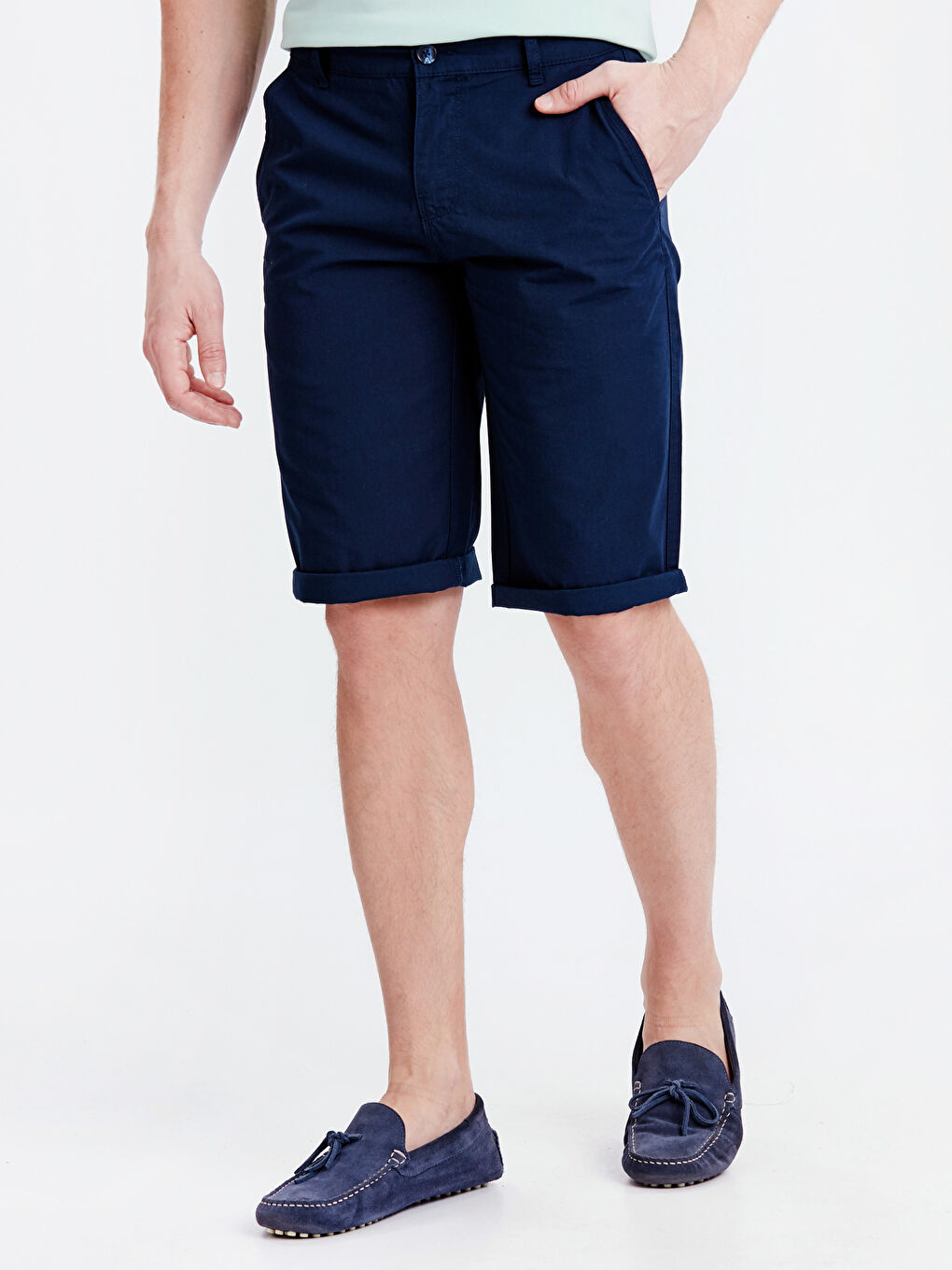 Man NAVY Shorts-1
