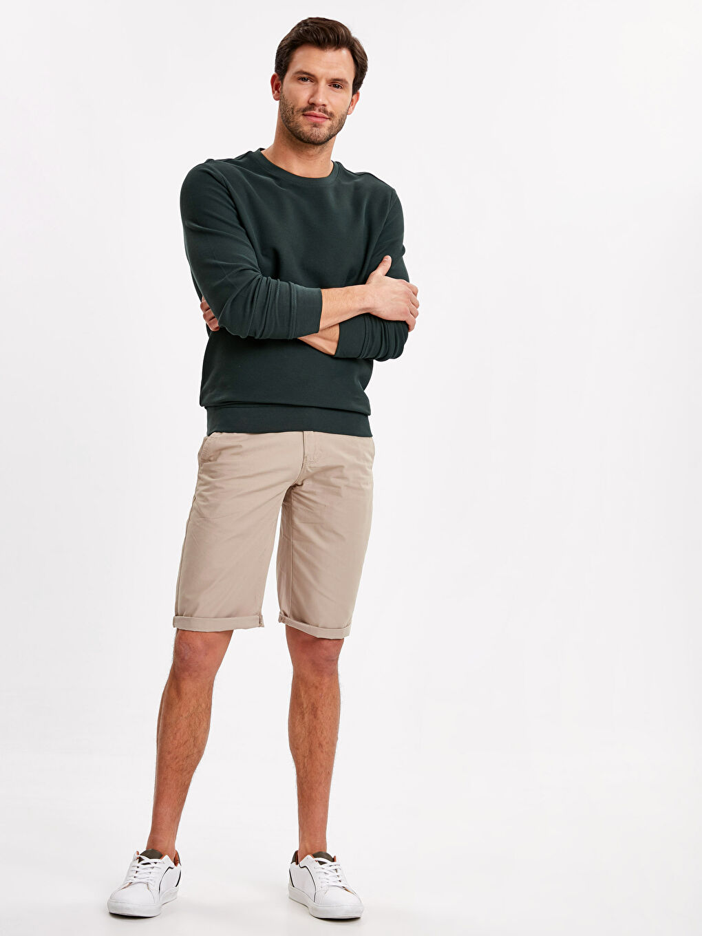 Man BEIGE Shorts