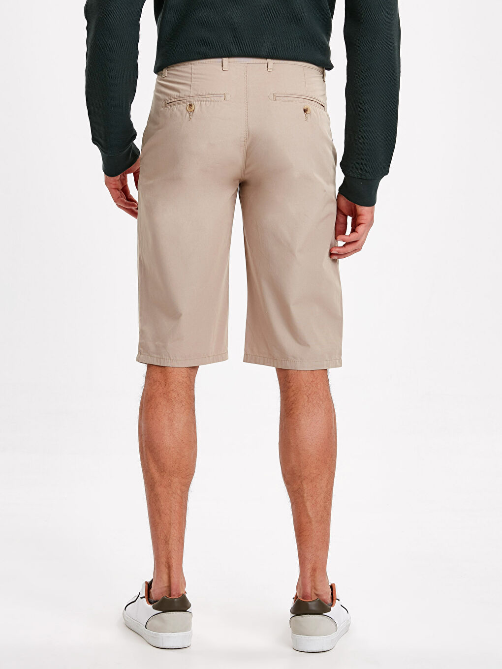 Man BEIGE Shorts-2