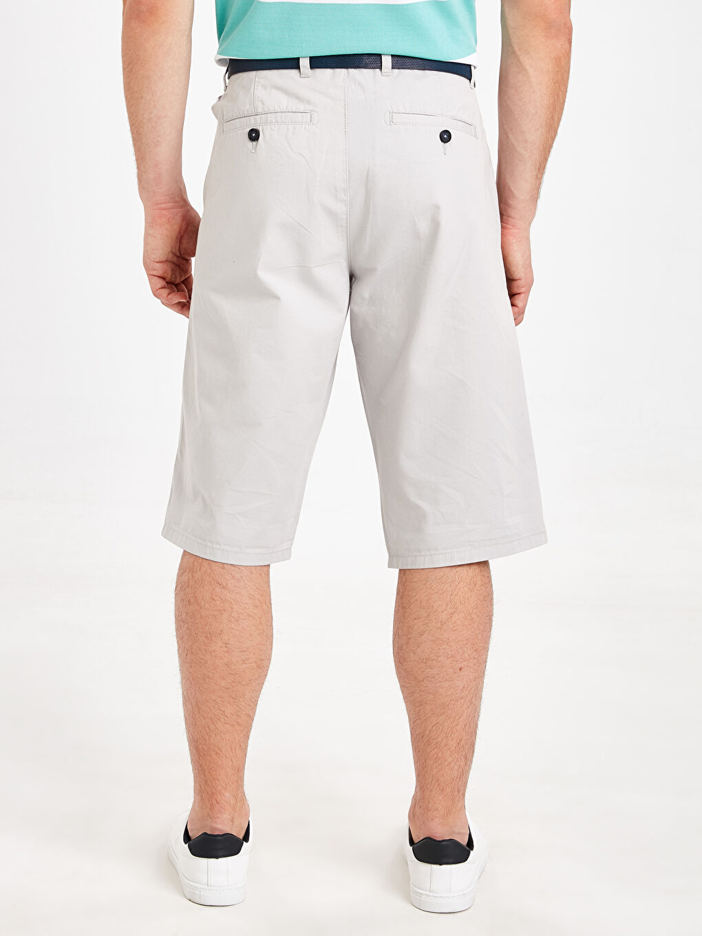 Standard Fit Bermuda Men's Shorts-2