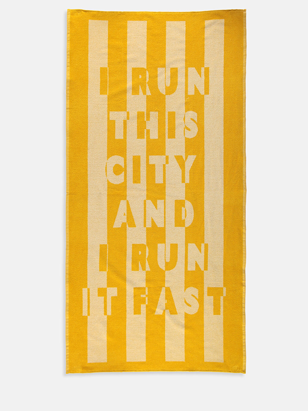 Man YELLOW Beach Towel-1