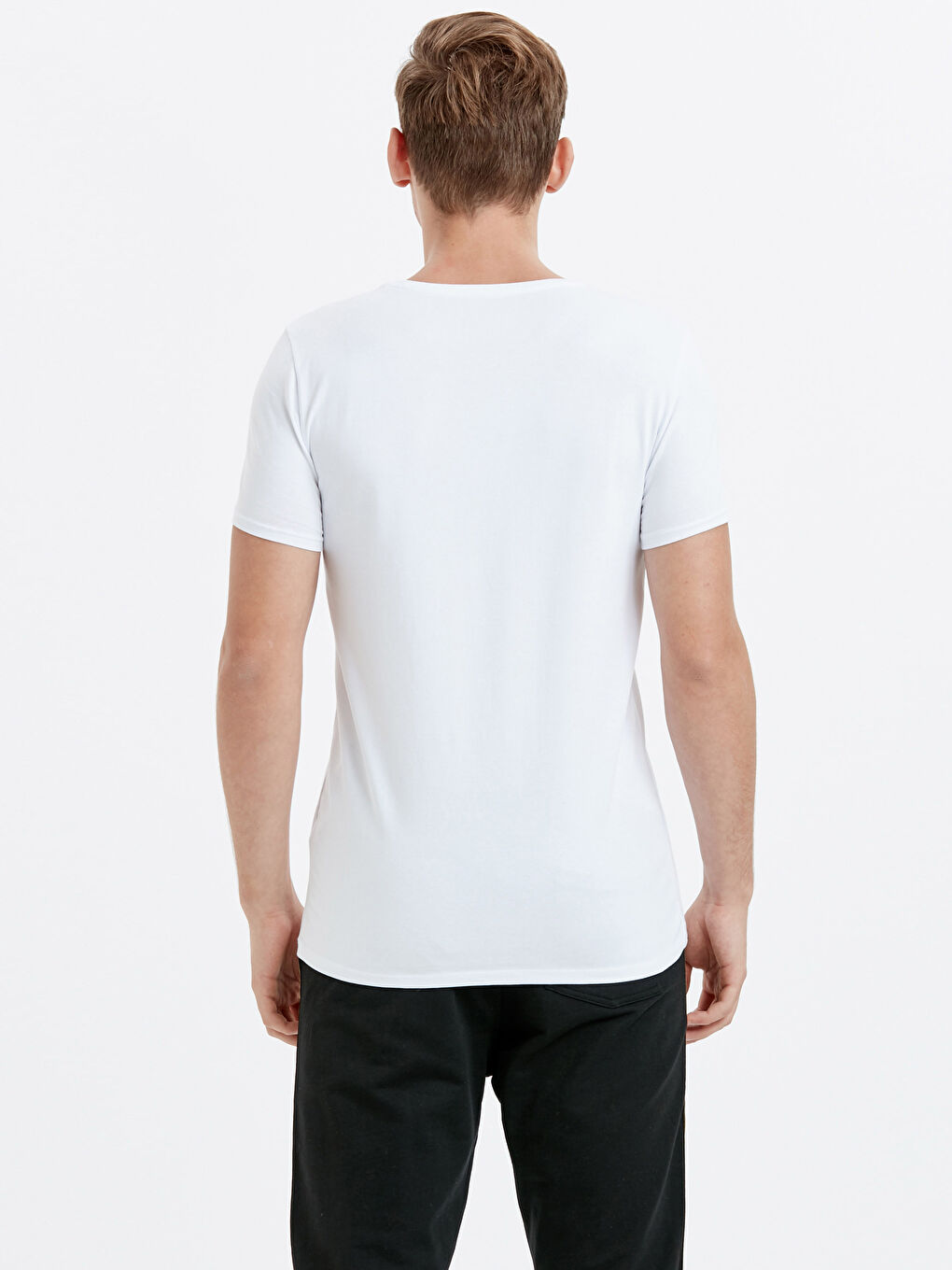 Man WHITE T-Shirt-1