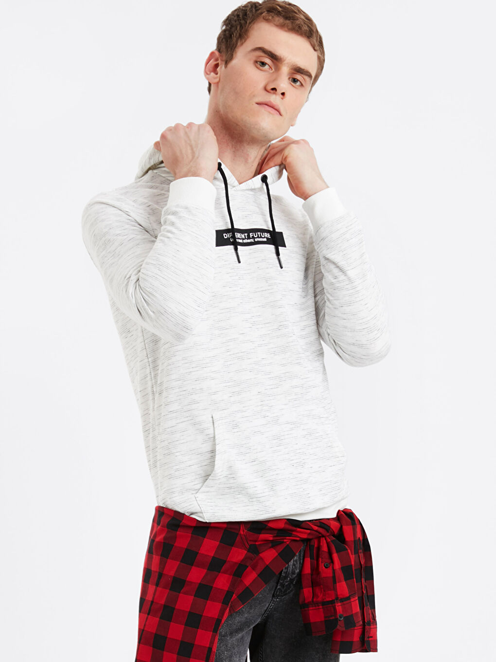 Ekru Melanj Sweatshirt