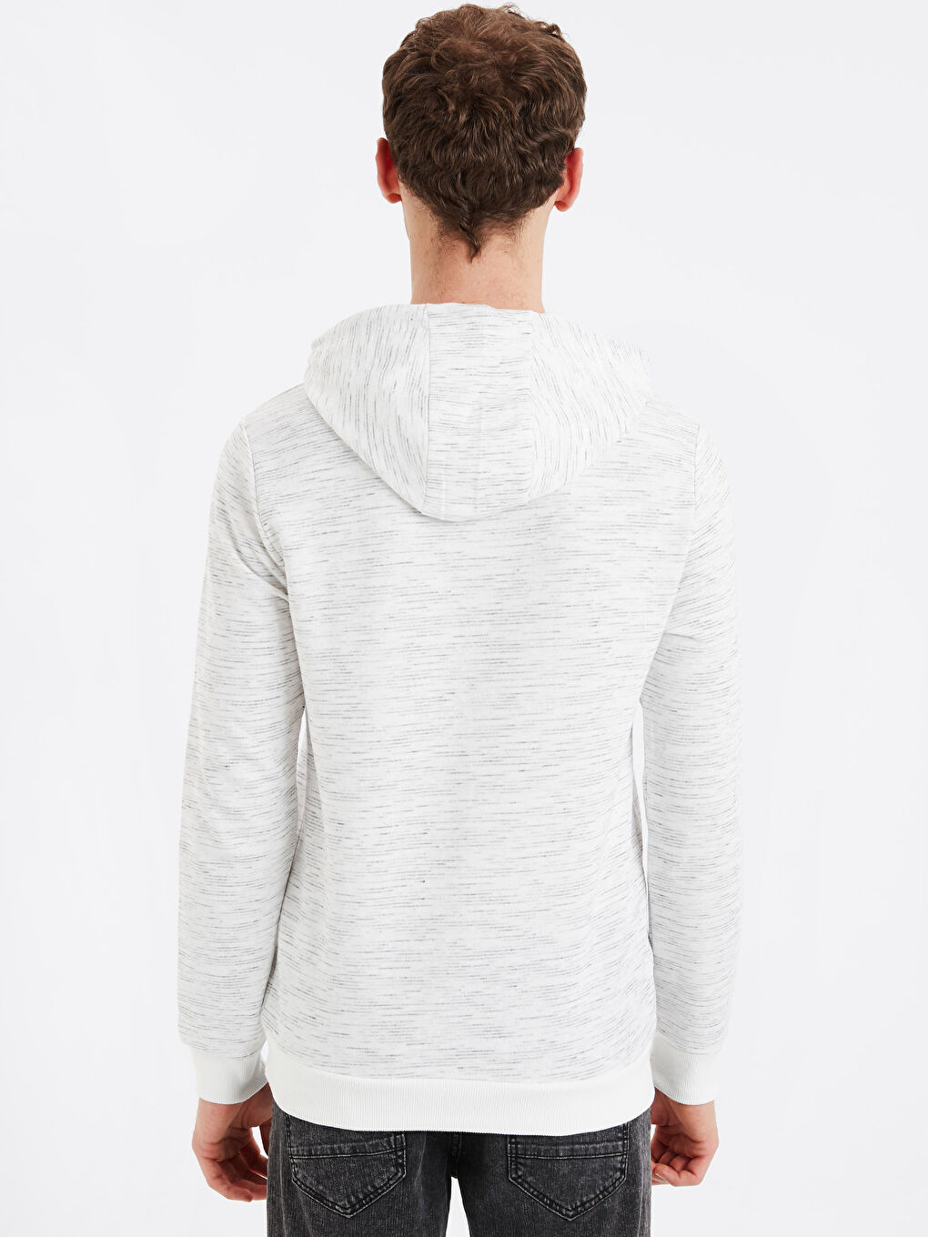 Ekru Melanj Sweatshirt-1