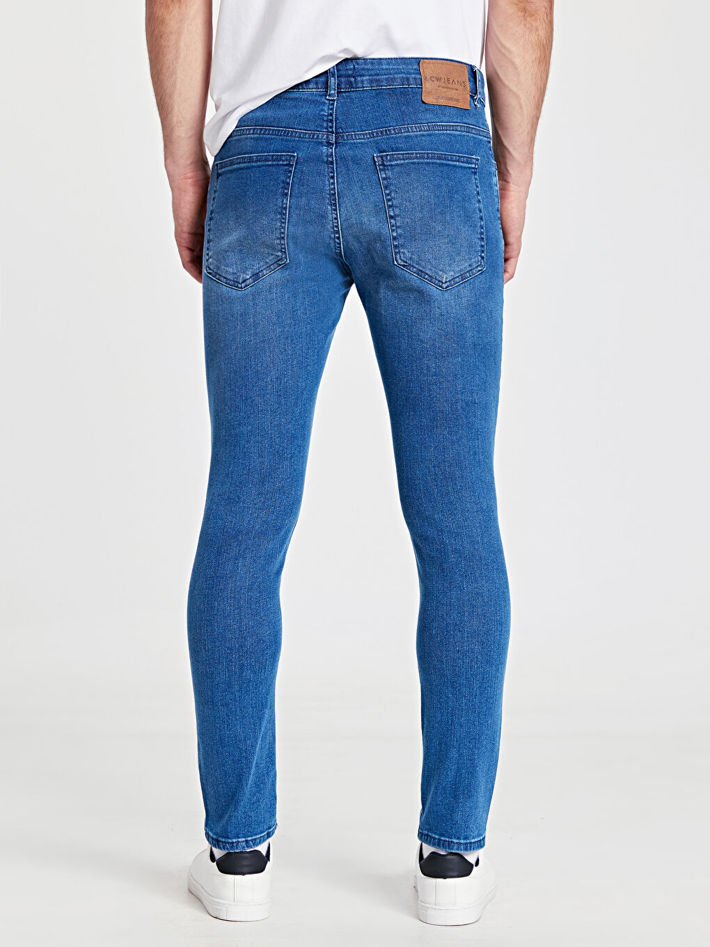 Orta İndigo Rodeo Jean Pantolon-2