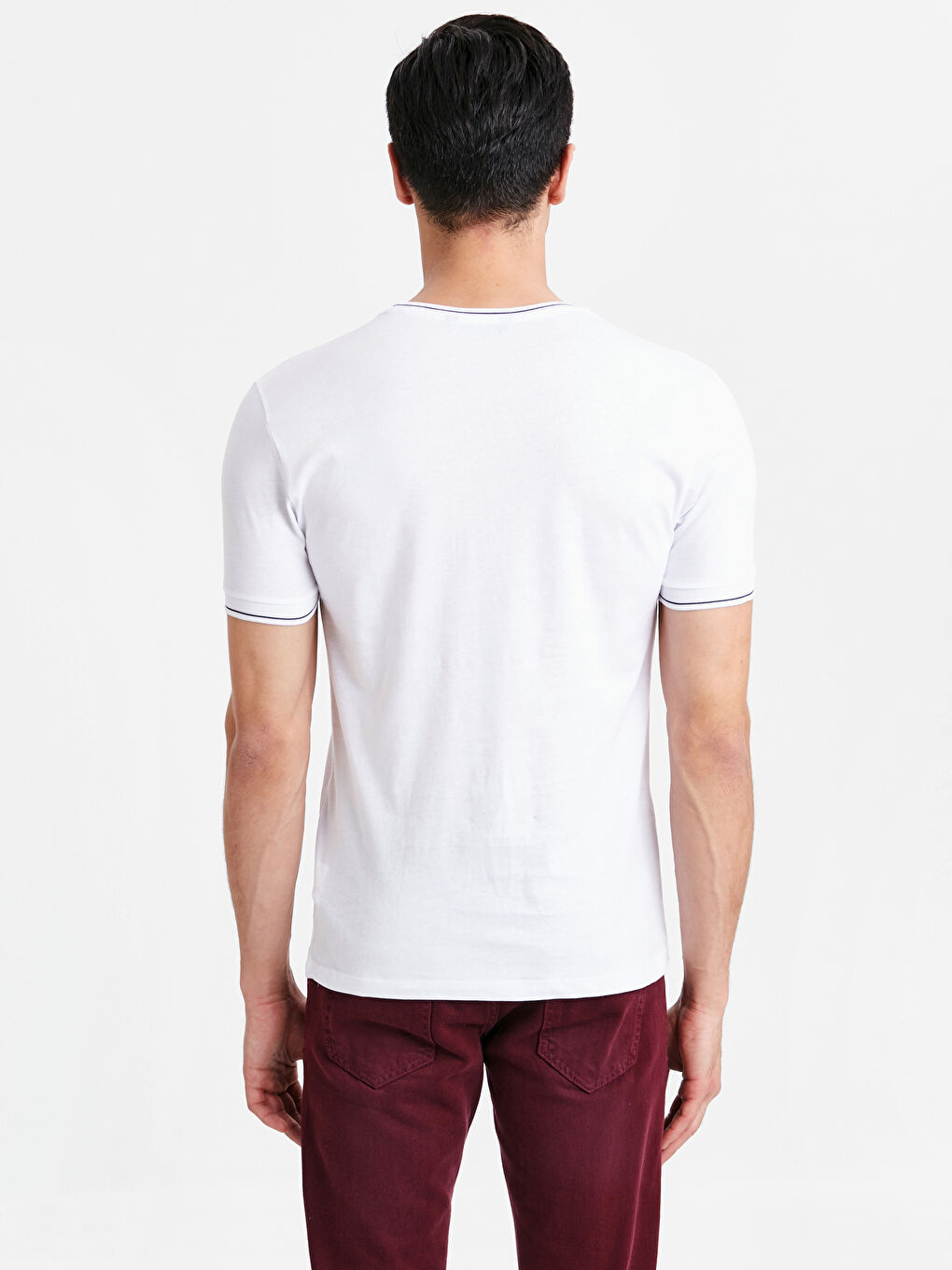 Optik Beyaz Tişört-1