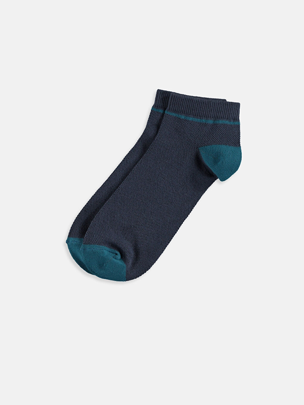 Karışık Renk İpliği Boyalı Patik Çorap-4