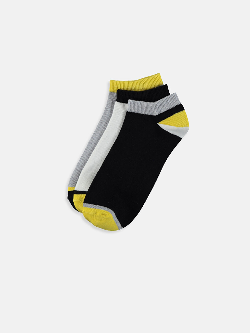 Karışık Erkek Patik Çorap 3'lü