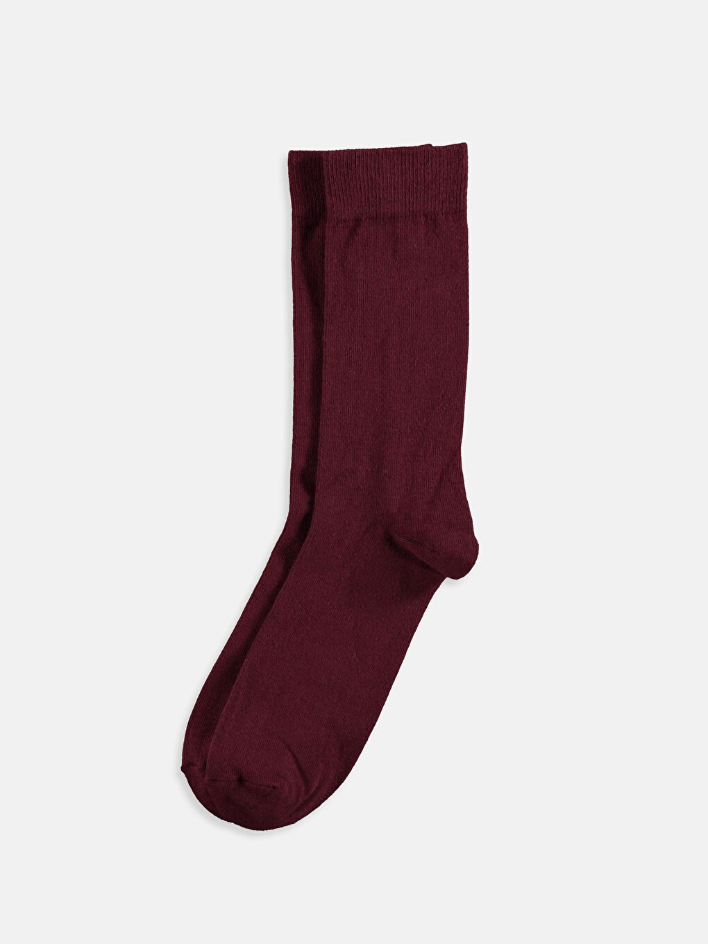 Bordo Erkek Soket Çorap