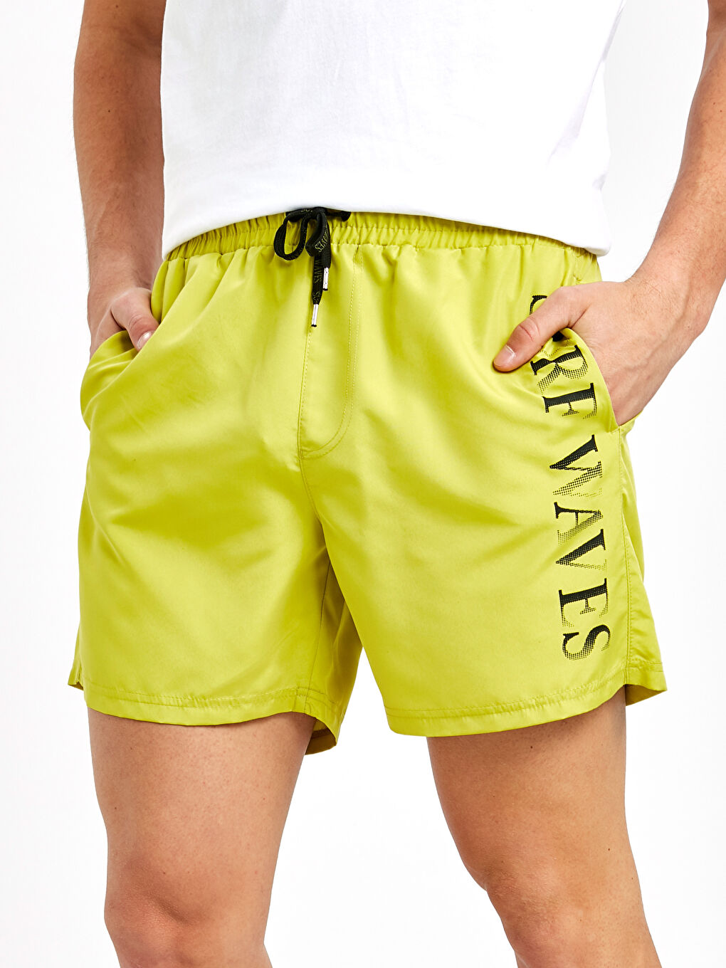 LCW SWIMWEAR Knee-Length Printed Swim Trunk -9S6694Z8-CVA