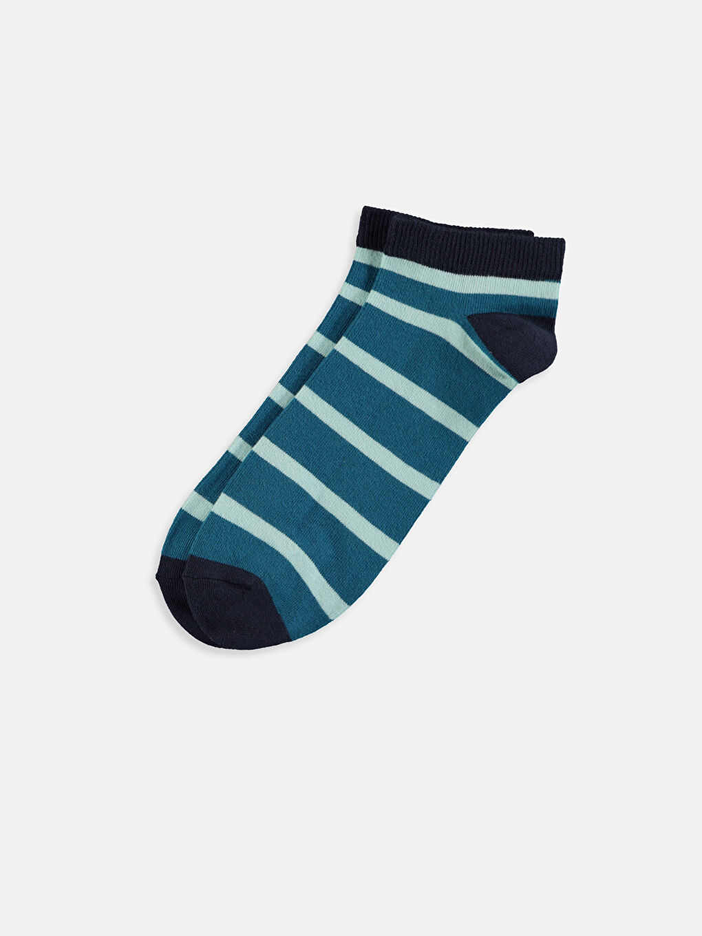 Karışık Renk İpliği Boyalı Patik Çorap-1